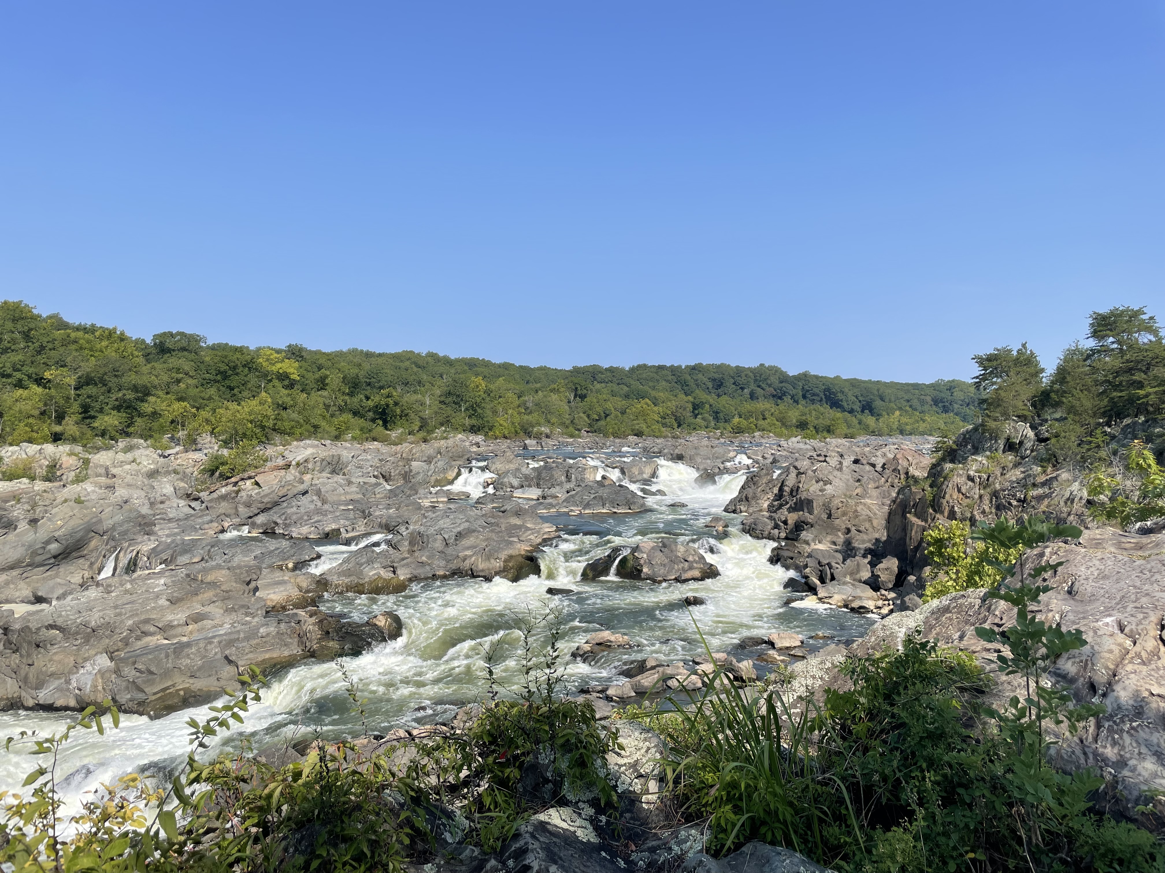 Great Falls from the Billy Goat Trail in Montgomery County, Maryland