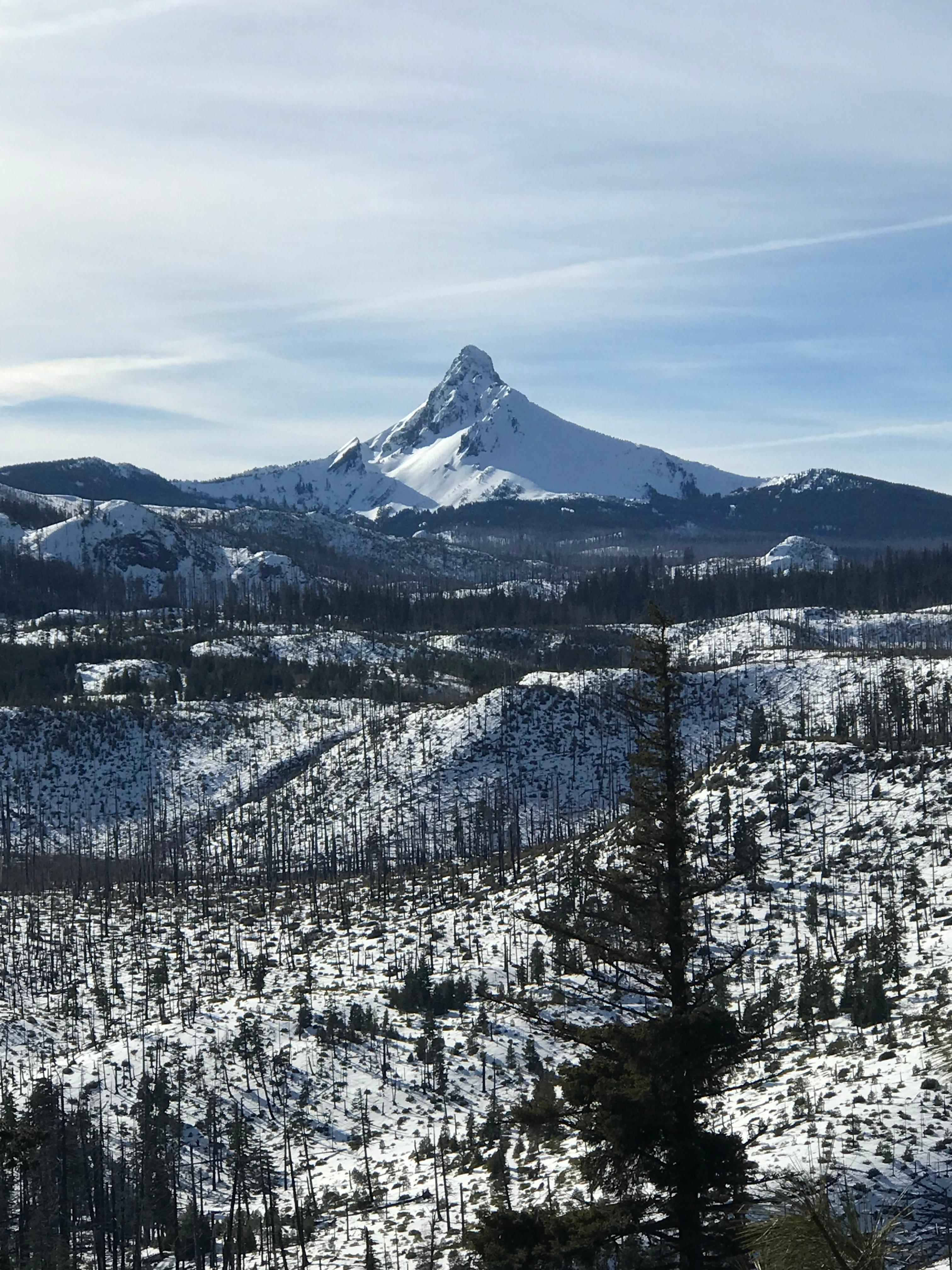 Mount Washington in the Central Oregon Cascades